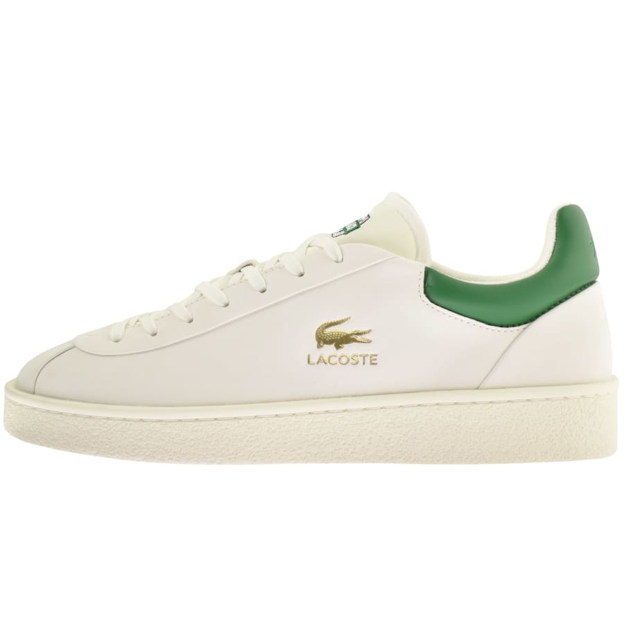 Lacoste Baseshot Trainers White Mainline Menswear Ireland